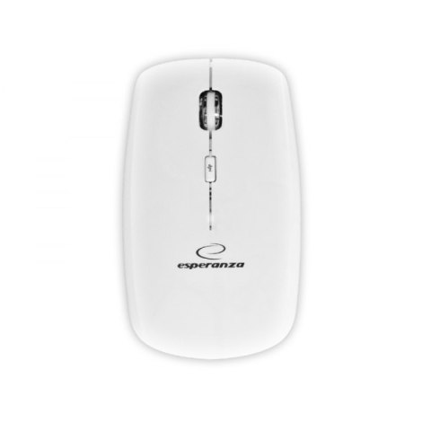 Mysz Esperanza EM120W (optyczna; 1600 DPI; kolor biały) Mysz Esperanza EM120W (optyczna; 1600 DPI; kolor biały)