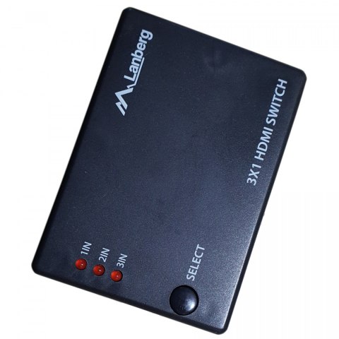 LANBERG SWITCH VIDEO 3X HDMI + PORT MICRO USB SWV-HDMI-0003 LANBERG SWITCH VIDEO 3X HDMI + PORT MICRO USB SWV-HDMI-0003