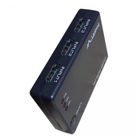 LANBERG SWITCH VIDEO 3X HDMI + PORT MICRO USB SWV-HDMI-0003 LANBERG SWITCH VIDEO 3X HDMI + PORT MICRO USB SWV-HDMI-0003