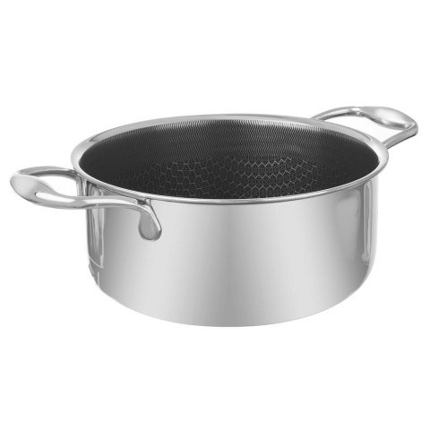 Garnek stalowy z powłoką nieprzywierającą premium COOKCELL ORION 20 cm 2,75 l Garnek stalowy z powłoką nieprzywierającą premium COOKCELL ORION 20 cm 2,75 l