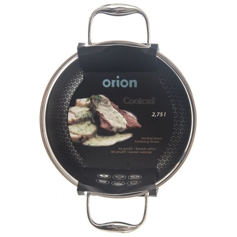 Garnek stalowy z powłoką nieprzywierającą premium COOKCELL ORION 20 cm 2,75 l Garnek stalowy z powłoką nieprzywierającą premium COOKCELL ORION 20 cm 2,75 l
