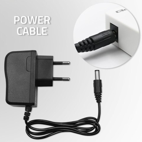 Qoltec SWITCH Przełącznik sieciowy 5 x port RJ45 | 1000Mbps | LAN