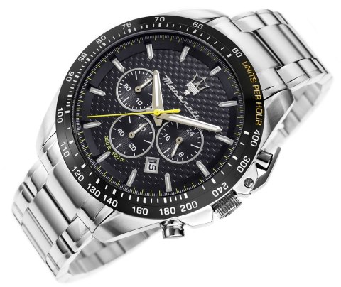 Zegarek Męski Maserati Traguardo Chrono R8873612042 + BOX Zegarek Męski Maserati Traguardo Chrono R8873612042 + BOX