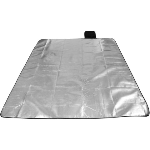 Koc Plażowy Piknikowy Turystyczny z Powłoką Aluminiową ENERO 200 x 180 cm Koc Plażowy Piknikowy Turystyczny z Powłoką Aluminiową ENERO 200 x 180 cm
