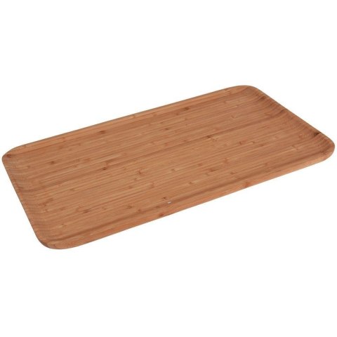 Talerz drewniany bambusowy prostokątny taca patera 44x25 cm Talerz drewniany bambusowy prostokątny taca patera 44x25 cm