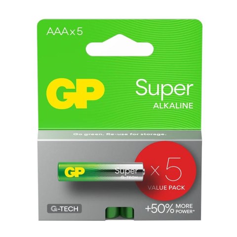 Bateria alkaliczna AAA/LR03 GP ReCyko Ultra+ alkaline G-TECH - 4 sztuki Bateria alkaliczna AAA/LR03 GP ReCyko Ultra+ alkaline G-TECH - 4 sztuki
