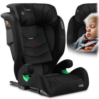 FOTELIK SAMOCHODOWY NUKIDO LOUIS SOFT CZARNY 15-36 KG ISOFIX