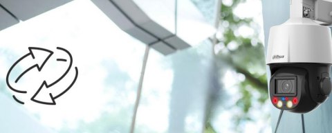 Zestaw monitoringu iP Dahua kamera obrotowa 4MPx dysk 1TB