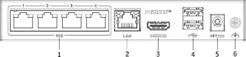 Rejestrator IP Hilook by Hikvision 4 kanałowy 4MP SSD-NVR-4MP/4P (1T) Rejestrator IP Hilook by Hikvision 4 kanałowy 4MP SSD-NVR-4MP/4P (1T)