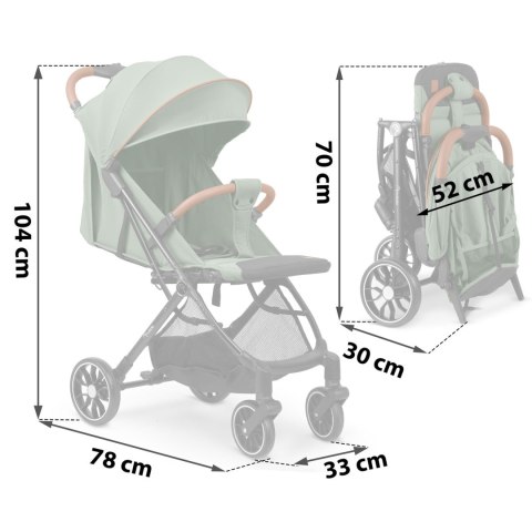 WÓZEK DZIECIĘCY SPACERÓWKA PASEO NUKIDO
