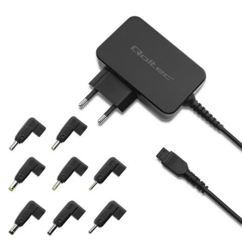 Zasilacz sieciowy Qoltec uniwersalny do laptopa 30W | 8 wtyczek Zasilacz sieciowy Qoltec uniwersalny do laptopa 30W | 8 wtyczek