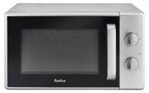 Kuchenka mikrofalowa wolnostojąca AMICA AMMF20M1S (700W /20L /Srebrny) Kuchenka mikrofalowa wolnostojąca AMICA AMMF20M1S (700W /20L /Srebrny)