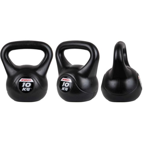 Hantla Kettlebell Odważnik Crossfit Fitness Kompozytowy Solidny ENERO 10 kg Hantla Kettlebell Odważnik Crossfit Fitness Kompozytowy Solidny ENERO 10 kg
