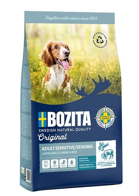 Bozita Original Adult Sensitive Jagnięcina i Ryż - sucha karma dla psa - 12 kg Bozita Original Adult Sensitive Jagnięcina i Ryż - sucha karma dla psa - 12 kg