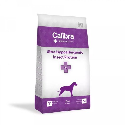 CALIBRA Veterinary Diets Ultra Hypoallergenic Insect - sucha karma dla psa - 2 kg CALIBRA Veterinary Diets Ultra Hypoallergenic Insect - sucha karma dla psa - 2 kg