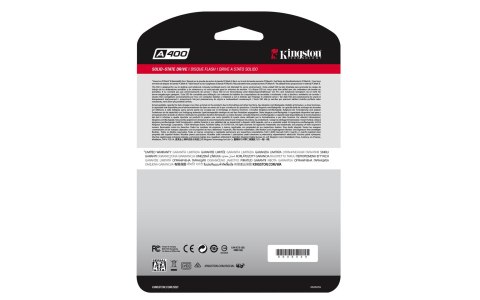 Dysk SSD Kingston A400 (240GB; 2.5"; SATA 3.0; SA400S37/240G) Dysk SSD Kingston A400 (240GB; 2.5"; SATA 3.0; SA400S37/240G)