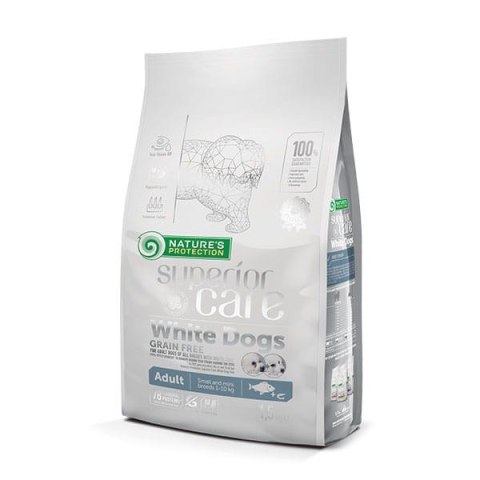 Nature's Protection White Dogs Grain Free Białoryba Adult Small and Mini Breeds 1.5kg Nature's Protection White Dogs Grain Free Białoryba Adult Small and Mini Breeds 1.5kg
