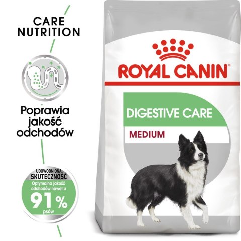 Royal Canin CCN MEDIUM DIGESTIVE CARE - sucha karma dla psa dorosłego - 3kg Royal Canin CCN MEDIUM DIGESTIVE CARE - sucha karma dla psa dorosłego - 3kg