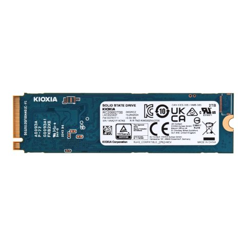 SSD KIOXIA Exceria (G2) NVMe M.2 2TB SSD KIOXIA Exceria (G2) NVMe M.2 2TB
