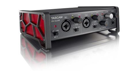 Tascam US-2x2HR - Interfejs USB audio/MIDI wysokiej rozdzielczości (2 wejścia, 2 wyjścia) Tascam US-2x2HR - Interfejs USB audio/MIDI wysokiej rozdzielczości (2 wejścia, 2 wyjścia)