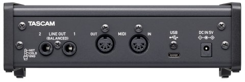 Tascam US-2x2HR - Interfejs USB audio/MIDI wysokiej rozdzielczości (2 wejścia, 2 wyjścia) Tascam US-2x2HR - Interfejs USB audio/MIDI wysokiej rozdzielczości (2 wejścia, 2 wyjścia)