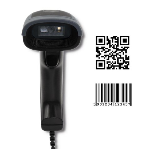 QOLTEC CZYTNIK KODÓW KRESKOWYCH 1D I 2D | USB QOLTEC CZYTNIK KODÓW KRESKOWYCH 1D I 2D | USB
