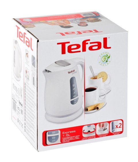 Czajnik elektryczny Tefal KO2991 (2200W 1.5l; kolor biały) Czajnik elektryczny Tefal KO2991 (2200W 1.5l; kolor biały)