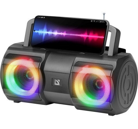 DEFENDER GŁOŚNIK BEATBOX 20 BLUETOOTH 20W LIGHT/BT/MIC/FM/USB/TF 65420 DEFENDER GŁOŚNIK BEATBOX 20 BLUETOOTH 20W LIGHT/BT/MIC/FM/USB/TF 65420