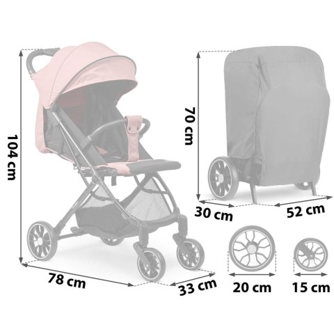 WÓZEK DZIECIĘCY SPACERÓWKA PASEO NUKIDO