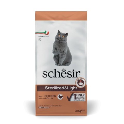 SCHESIR Sterilized Bogata w kurczaka 10kg SCHESIR Sterilized Bogata w kurczaka 10kg