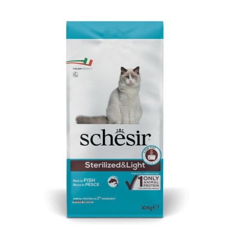 SCHESIR Sterilized Bogata w rybę 10kg SCHESIR Sterilized Bogata w rybę 10kg