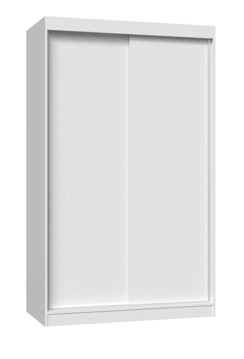 Szafa z drzwiami przesuwnymi IGA 120x61xH200 biel Szafa z drzwiami przesuwnymi IGA 120x61xH200 biel