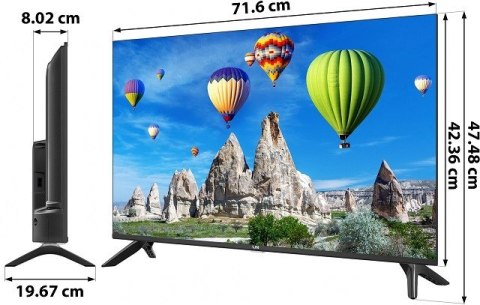 TV 32" LIN 32LHD1810 Slim HD Ready DVB-T2 TV 32" LIN 32LHD1810 Slim HD Ready DVB-T2