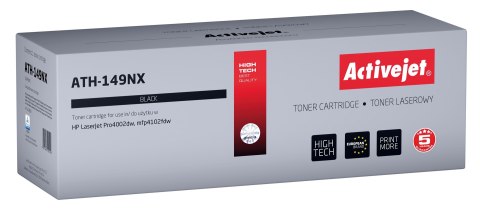 Activejet ATH-149NX Toner (zamiennik HP 149X W1490X; Supreme; 9500 stron; czarny) Activejet ATH-149NX Toner (zamiennik HP 149X W1490X; Supreme; 9500 stron; czarny)
