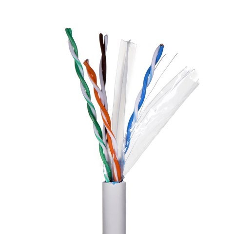 Kabel sieciowy GEMBIRD FPC-6004-L/100 (F/FTP; 100m; kat. 6; kolor szary) Kabel sieciowy GEMBIRD FPC-6004-L/100 (F/FTP; 100m; kat. 6; kolor szary)