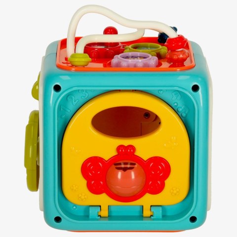 Interaktywna sensoryczna kostka sorter kloc niebie Interaktywna sensoryczna kostka sorter kloc niebie