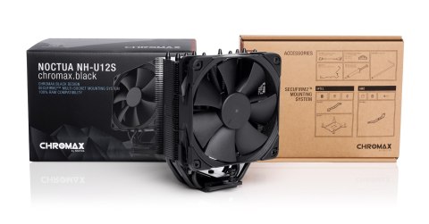 Chłodzenie CPU NOCTUA NH-U12S chromax.black MULTI-Socket Chłodzenie CPU NOCTUA NH-U12S chromax.black MULTI-Socket