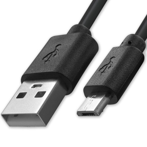 Qoltec Kabel USB A męski | micro USB B męski | 5P | 1m Qoltec Kabel USB A męski | micro USB B męski | 5P | 1m