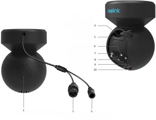 Kamera IP Reolink E Series E540 PTZ 5MP Wi-Fi LED