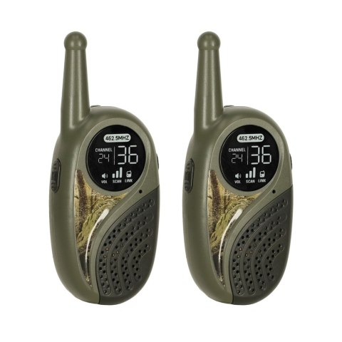 Walkie Talkie krótkofalówka zestaw z centralą dla dzieci khaki Walkie Talkie krótkofalówka zestaw z centralą dla dzieci khaki