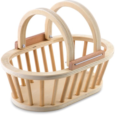 DREWNIANA ZABAWKA KOSZYK Z OWOCAMI DO KROJENIA 9 SZT RK-870 RICOKIDS