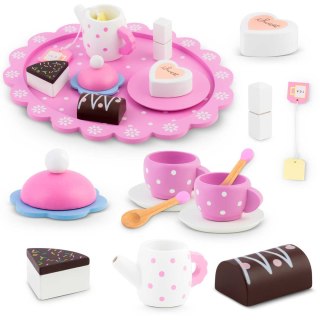 DREWNIANA ZABAWKA ZESTAW DO HERBATY RK-869 RICOKIDS