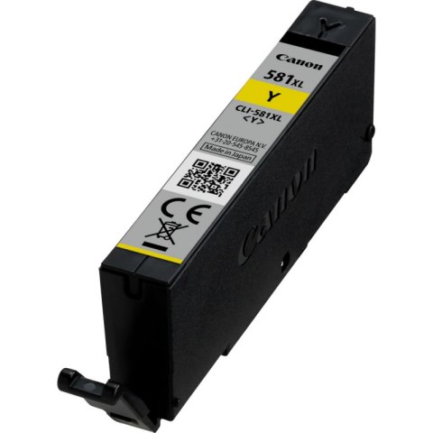 Tusz CANON CLI-581XL Żółty 2051C001 Tusz CANON CLI-581XL Żółty 2051C001
