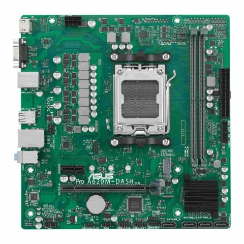 Płyta Asus PRO A620M-DASH-CSM /AMD A620/DDR5/SATA3/M.2/USB3.0/PCIe4.0/AM5/mATX Płyta Asus PRO A620M-DASH-CSM /AMD A620/DDR5/SATA3/M.2/USB3.0/PCIe4.0/AM5/mATX