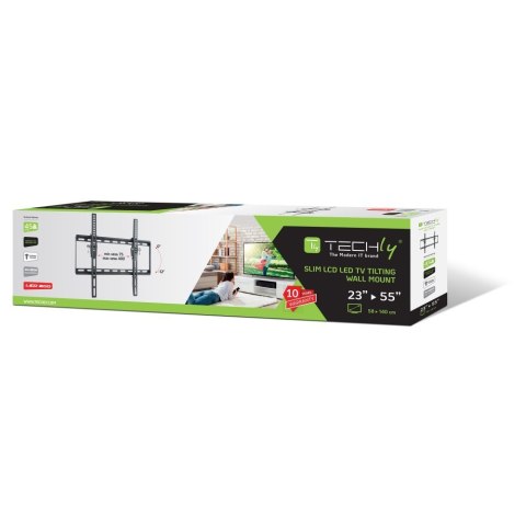 TECHLY UCHWYT ŚCIENNY TV LED/LCD 23-55 CALI 45KG U TECHLY UCHWYT ŚCIENNY TV LED/LCD 23-55 CALI 45KG U