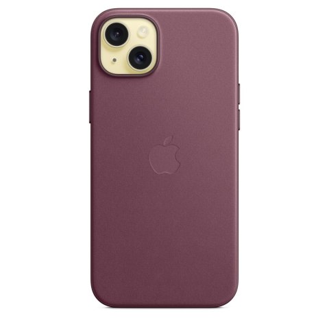 Apple iPhone 15 Plus FineWoven Case with MagSafe Mulberry Apple iPhone 15 Plus FineWoven Case with MagSafe Mulberry