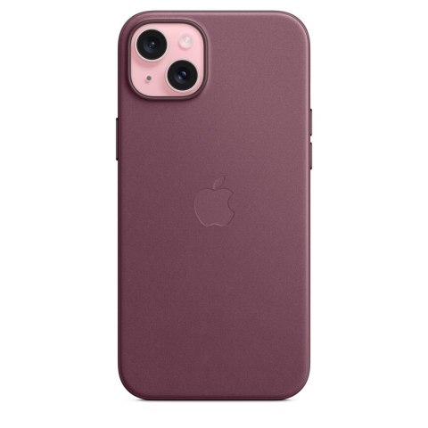 Apple iPhone 15 Plus FineWoven Case with MagSafe Mulberry Apple iPhone 15 Plus FineWoven Case with MagSafe Mulberry
