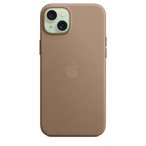 Apple iPhone 15 Plus FineWoven Case with MagSafe Taupe Apple iPhone 15 Plus FineWoven Case with MagSafe Taupe