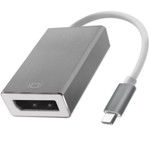 Qoltec Adapter USB 3.1 Typ C męski - DisplayPort żeński 4K Qoltec Adapter USB 3.1 Typ C męski - DisplayPort żeński 4K