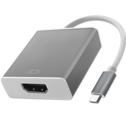 Qoltec Adapter USB 3.1 Typ C męski | HDMI A żeński Qoltec Adapter USB 3.1 Typ C męski | HDMI A żeński
